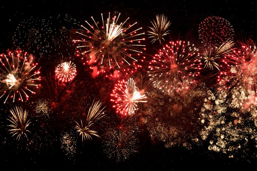 Réveillon 2026 na Praia de Iracema, em Fortaleza.